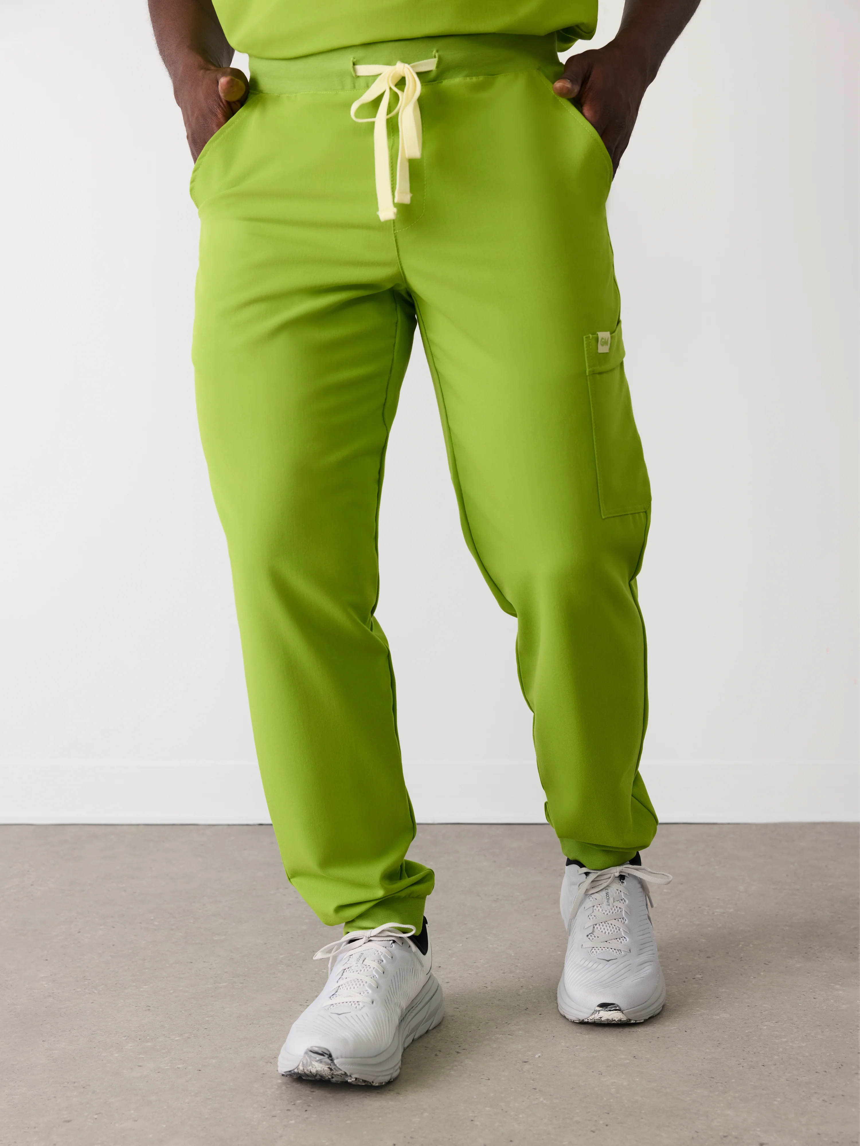 BRUCE RE-GARDE™ - GRUMPY GREEN - Men's Jogger Pants - SILVADUR™ - Final Sale - Image 2