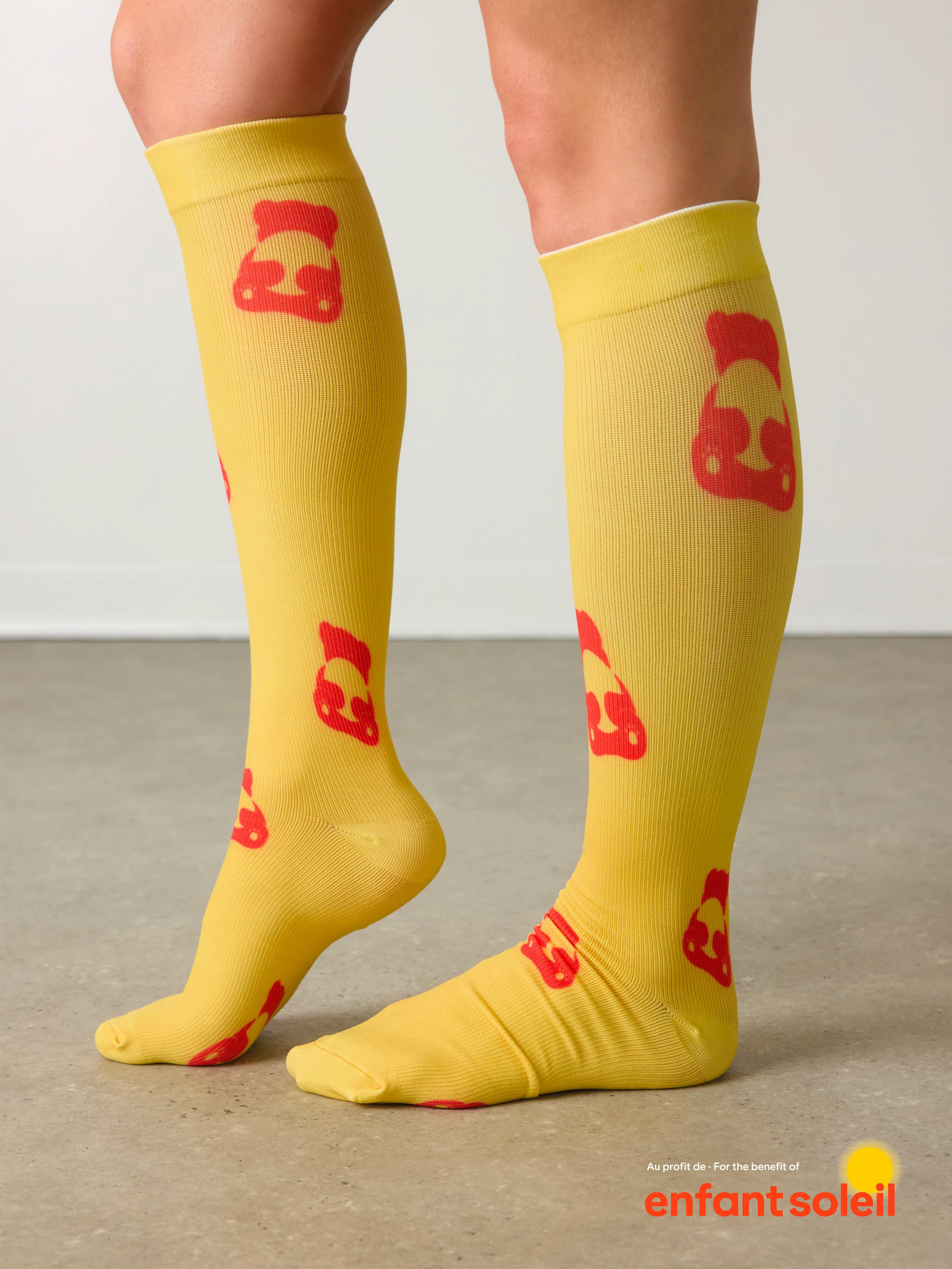 Compression Socks - Sunny Teddy