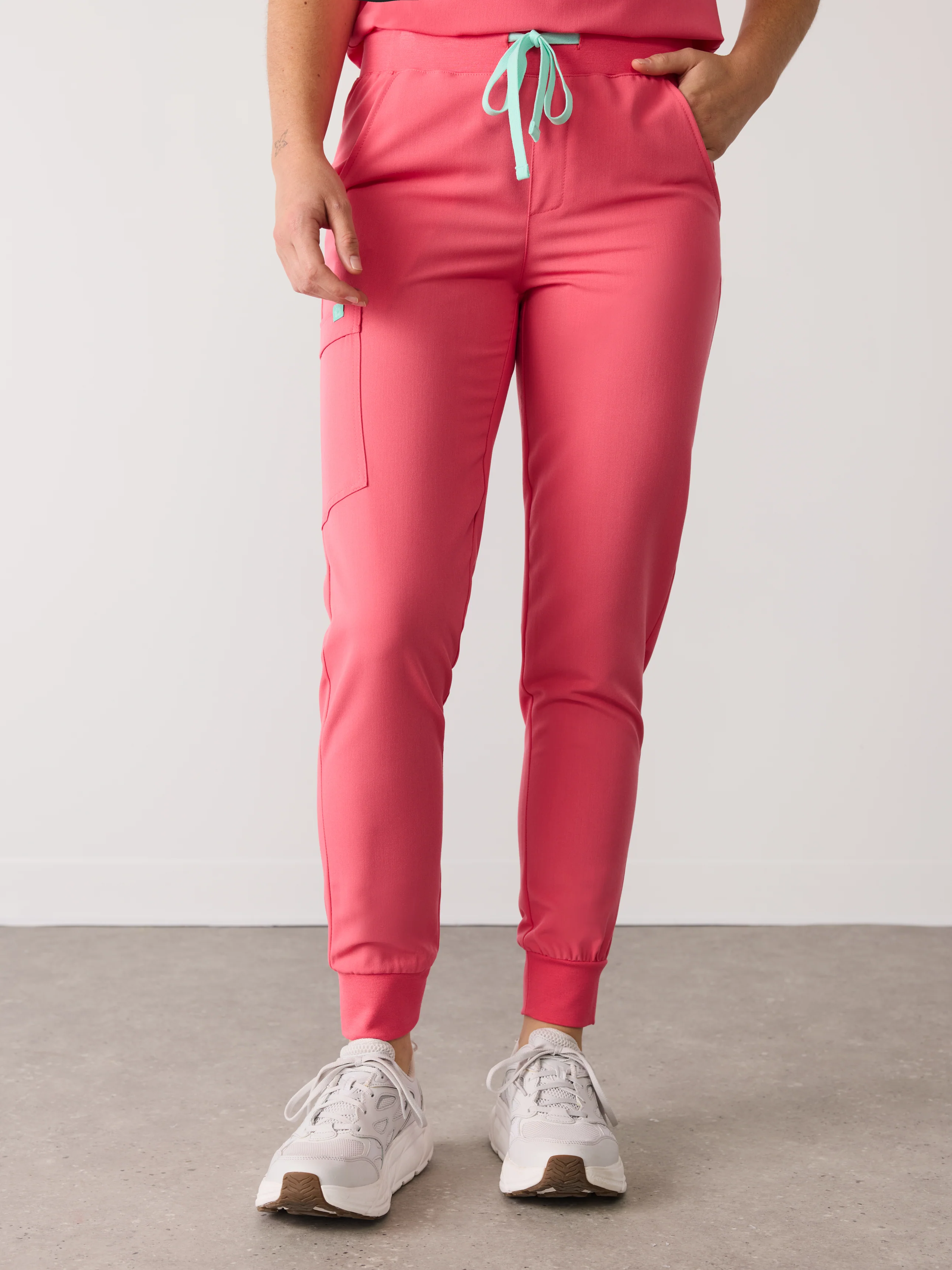 DEMI RE-GARDE™ - WARM EMBER - Jogger Scrub Pants - SILVADUR™ - Final Sale - Image 2