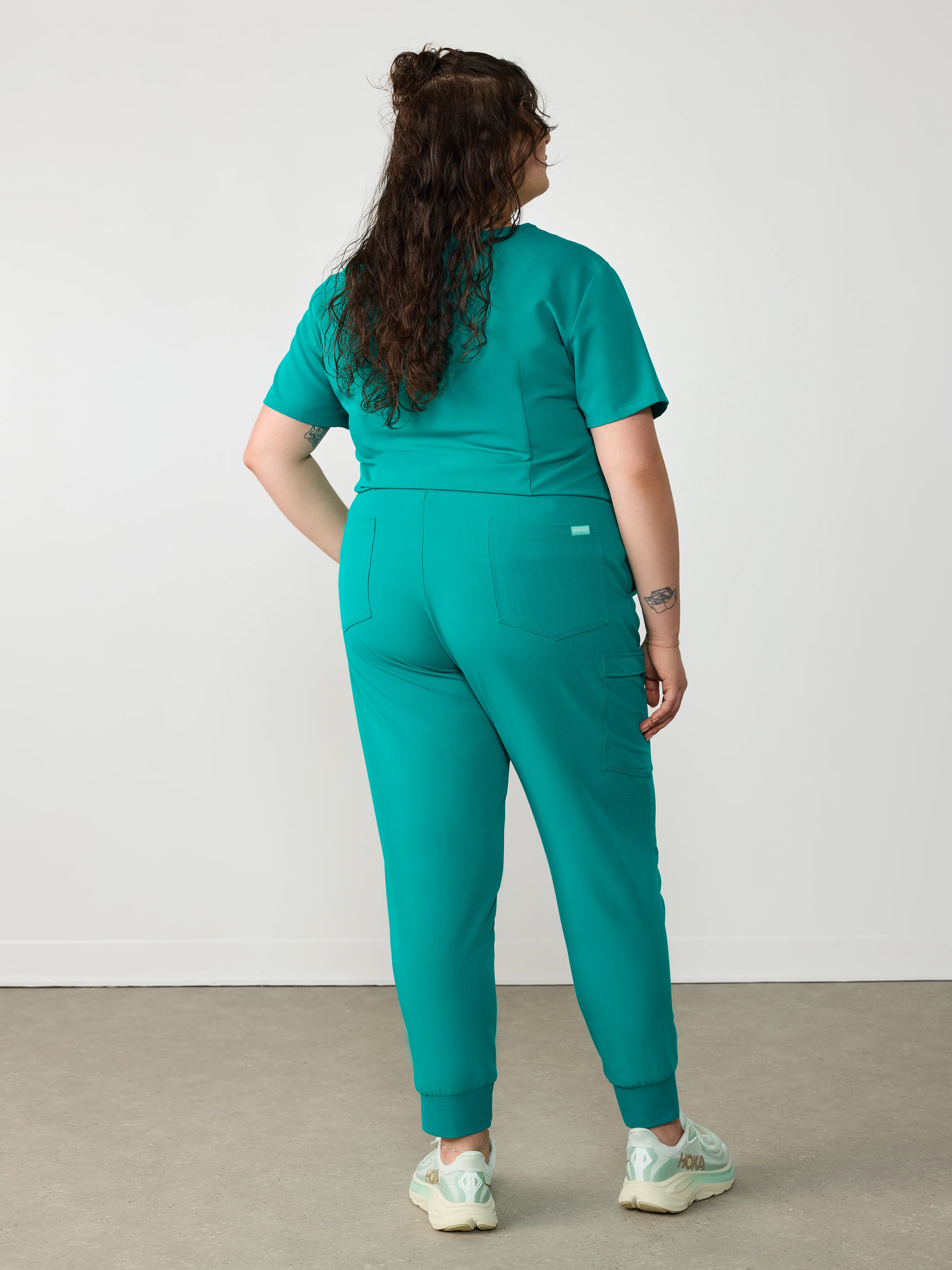 DEMI RE-GARDE™ - ARCTIC MINT - Jogger Scrub Pants - SILVADUR™ - Image 4