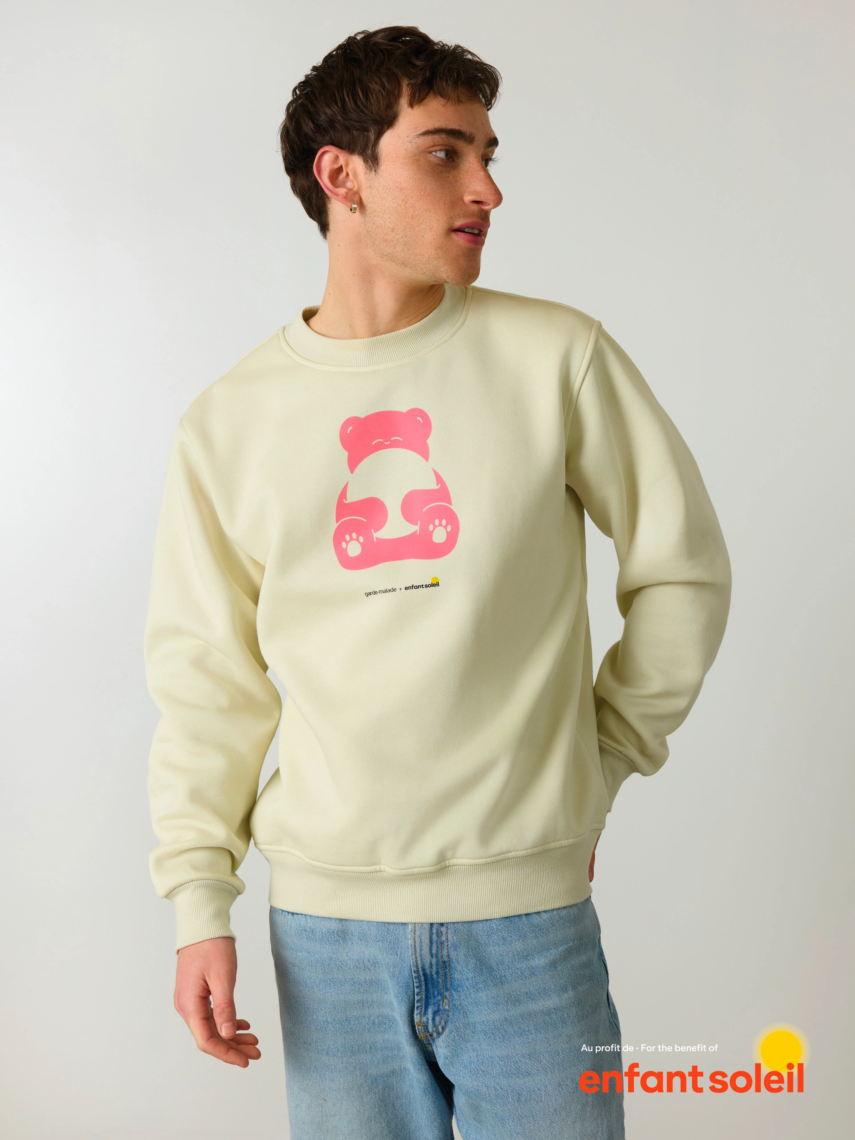 G-M x Enfant Soleil - Crewneck - Teddy Soleil - Image 4