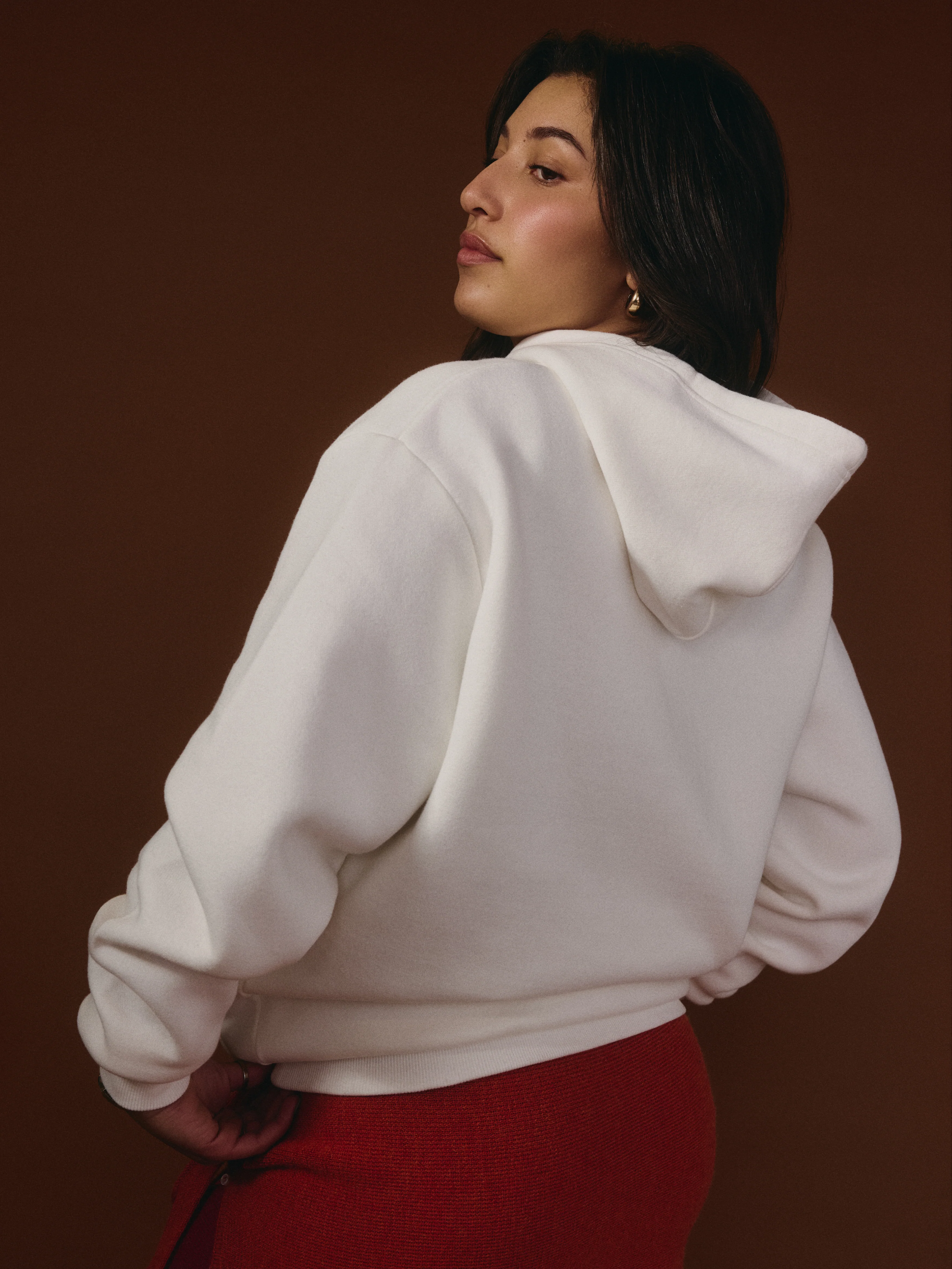 G-M x Pony - Hoodie Cream - Teddy ''Care Club'' - Image 4