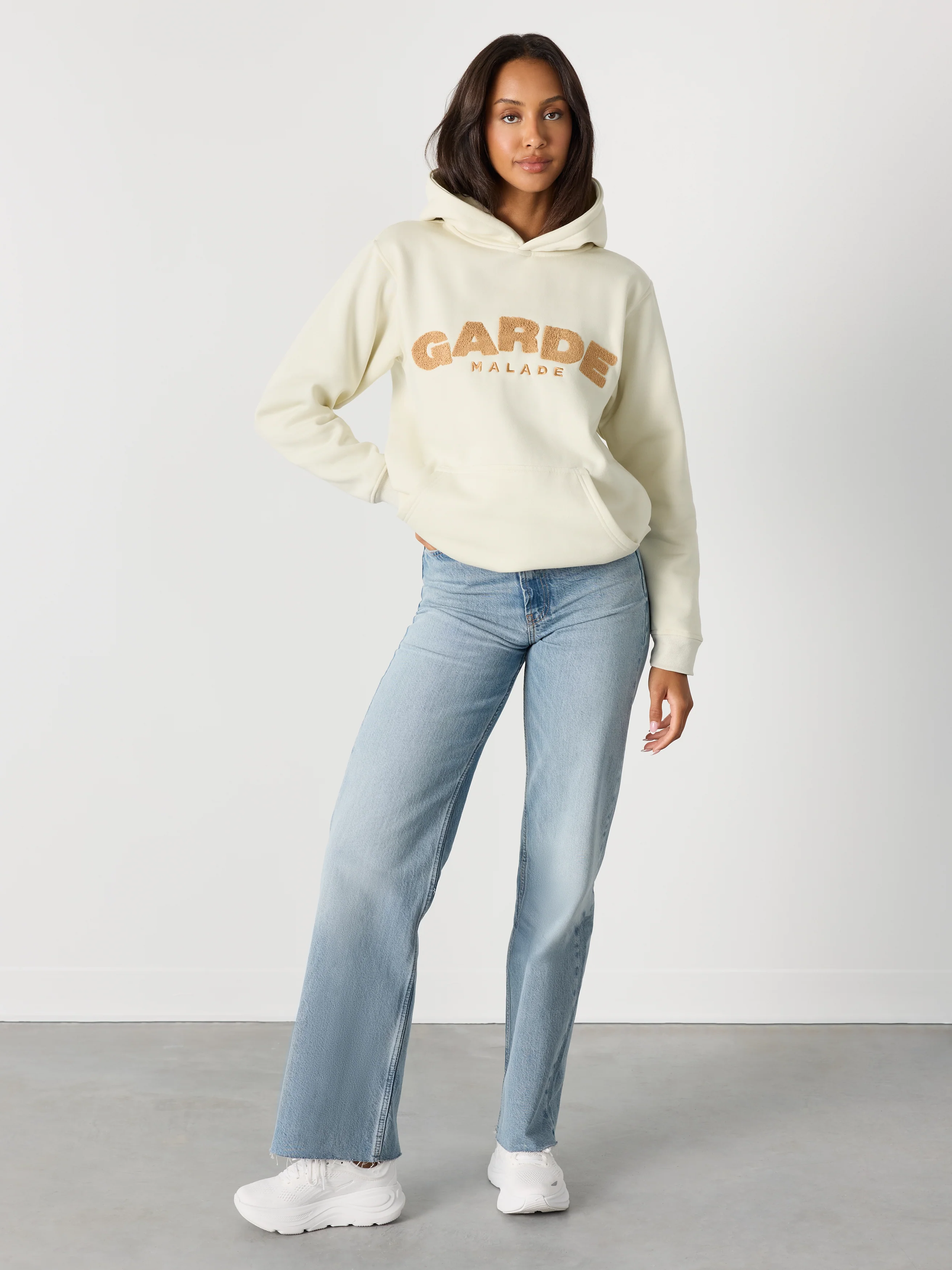 GARDE - Peluche - Hoodie Ivory