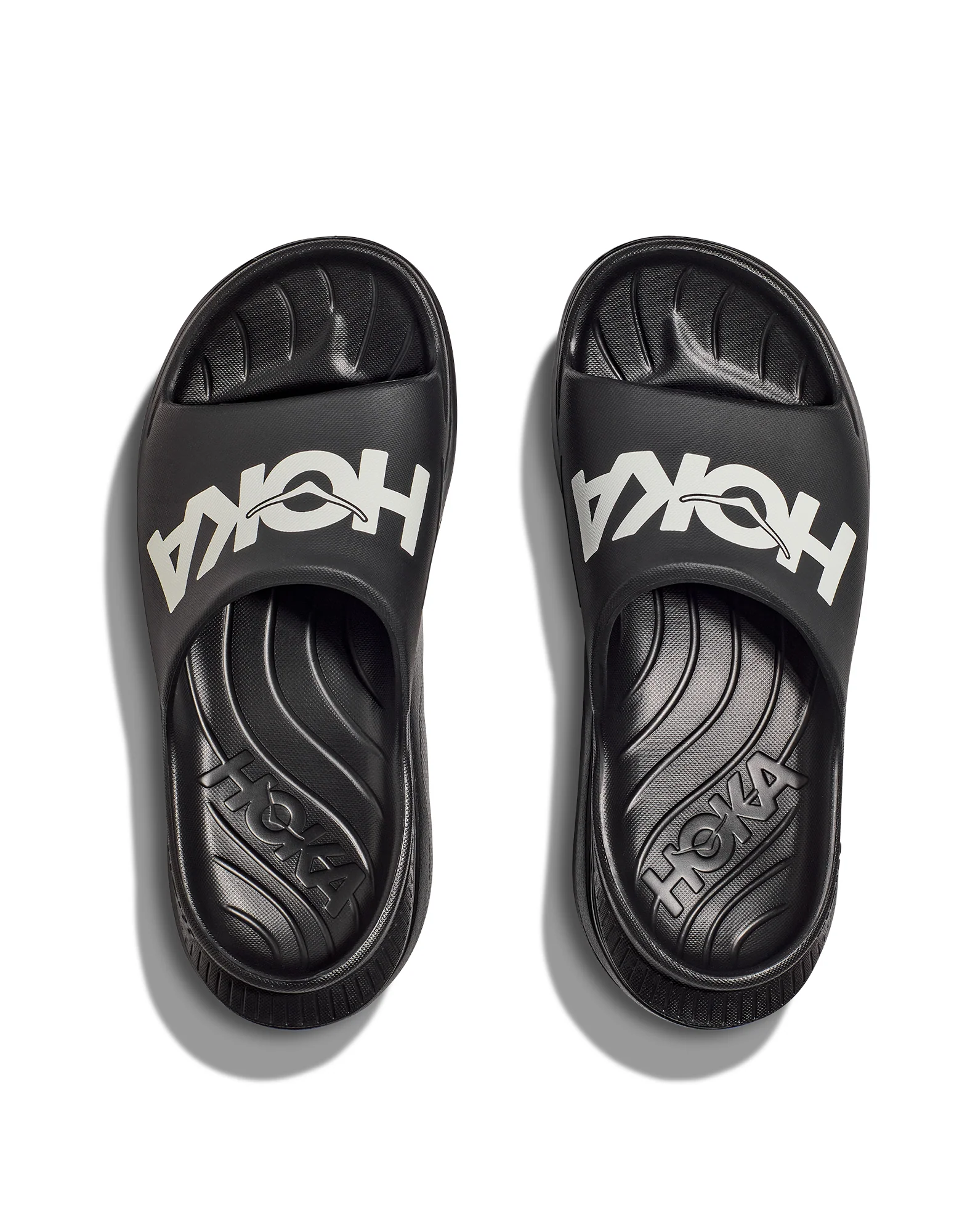 Hoka Ora Athletic Slide Unisexe Black / White - Image 4