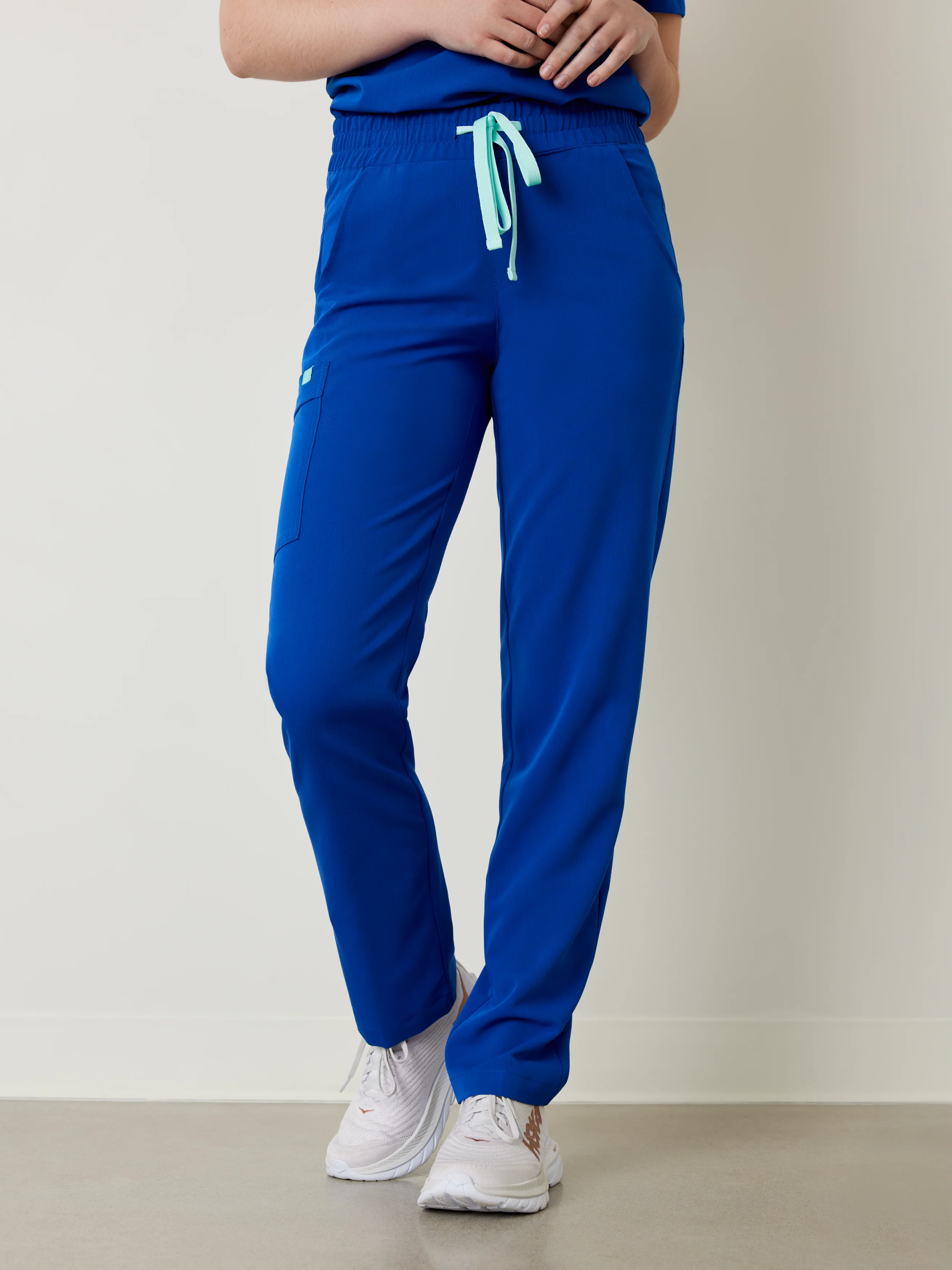 JULIETA RE-GARDE™ - ROYAL BLUE - Straight Cut Scrub Pants - SILVADUR™ - Image 4