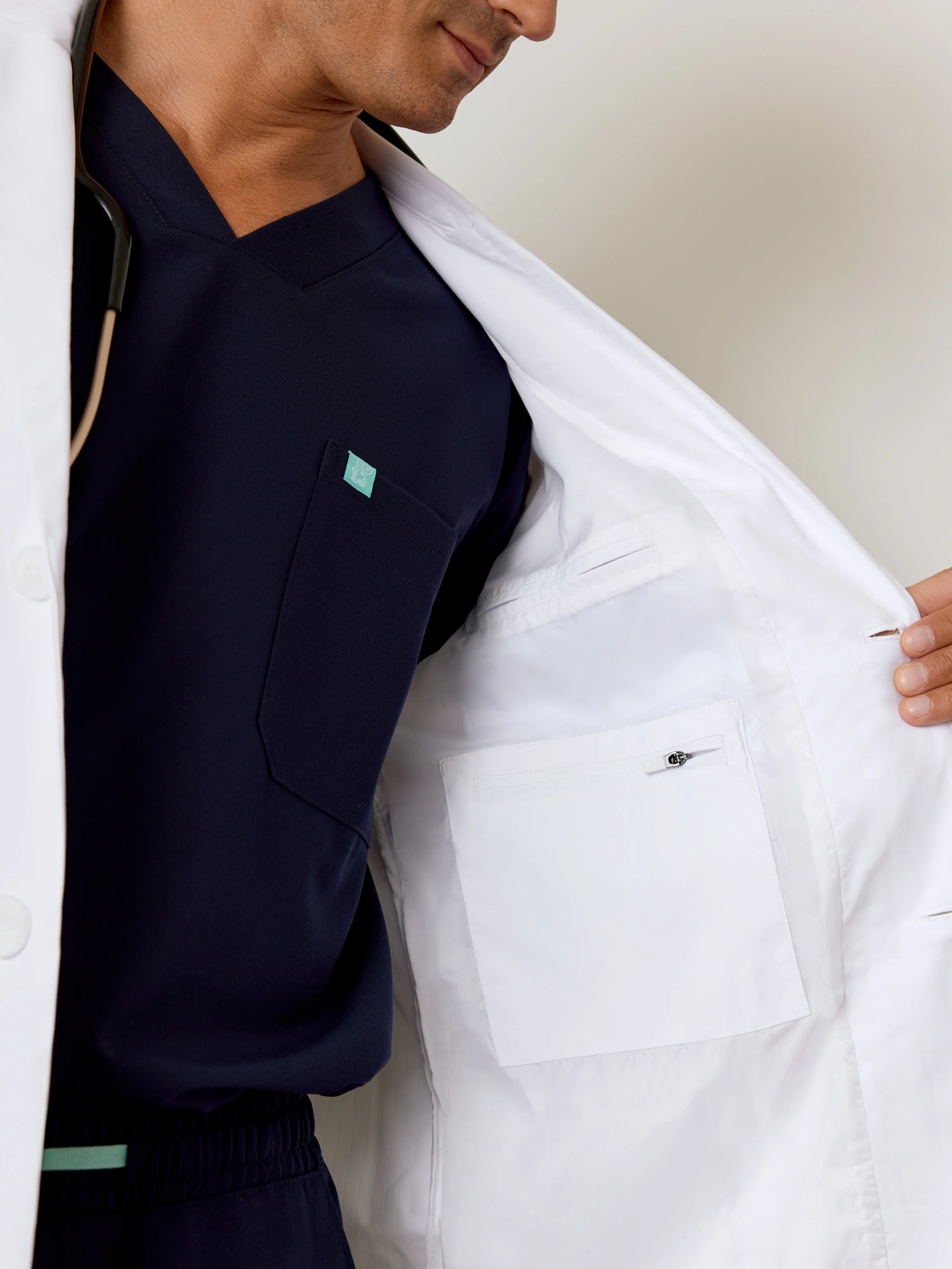 Men's Lab Coat - Garde-Malade - Image 6
