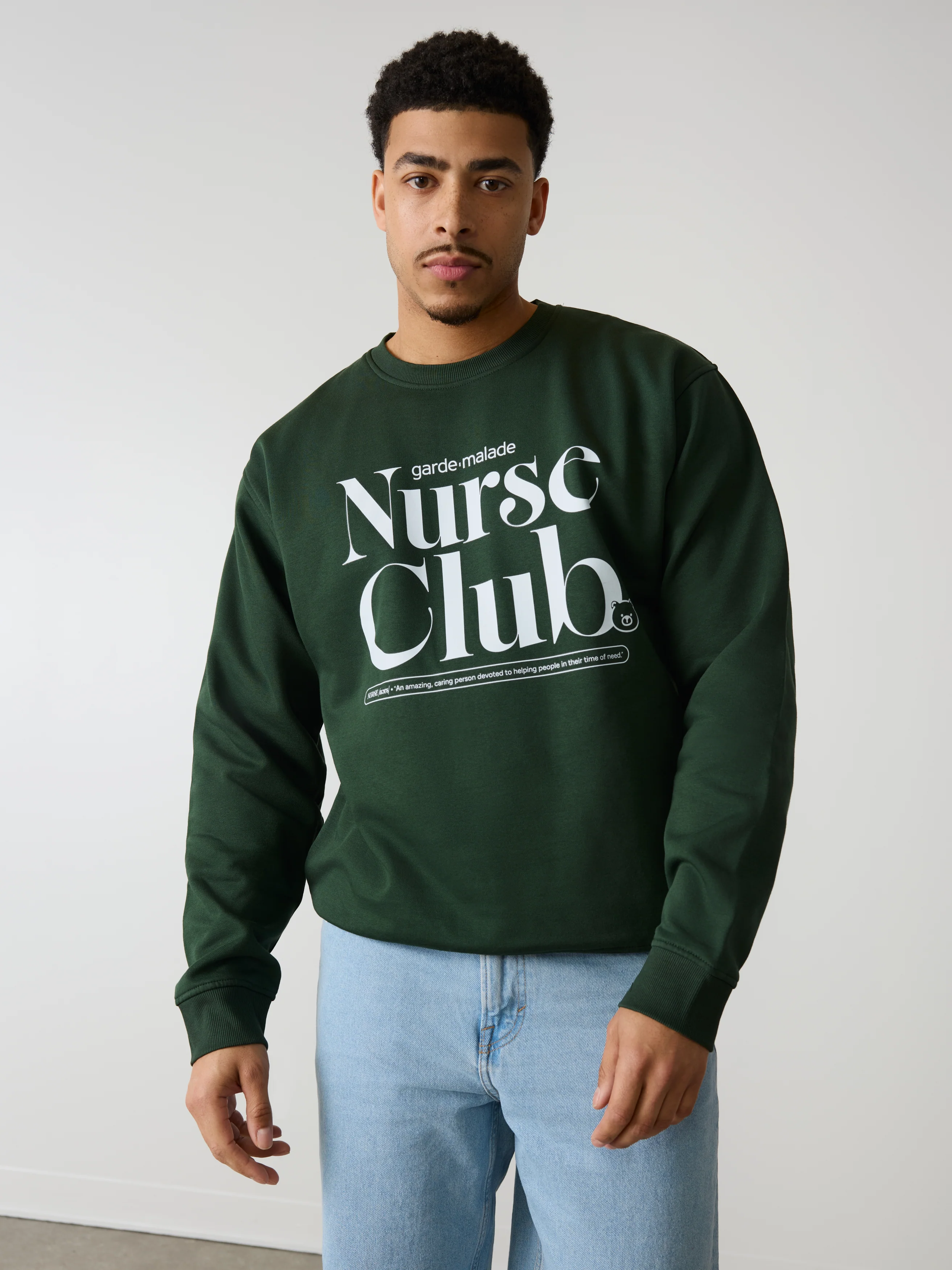 Nurse Club - Crewneck Green - Image 4