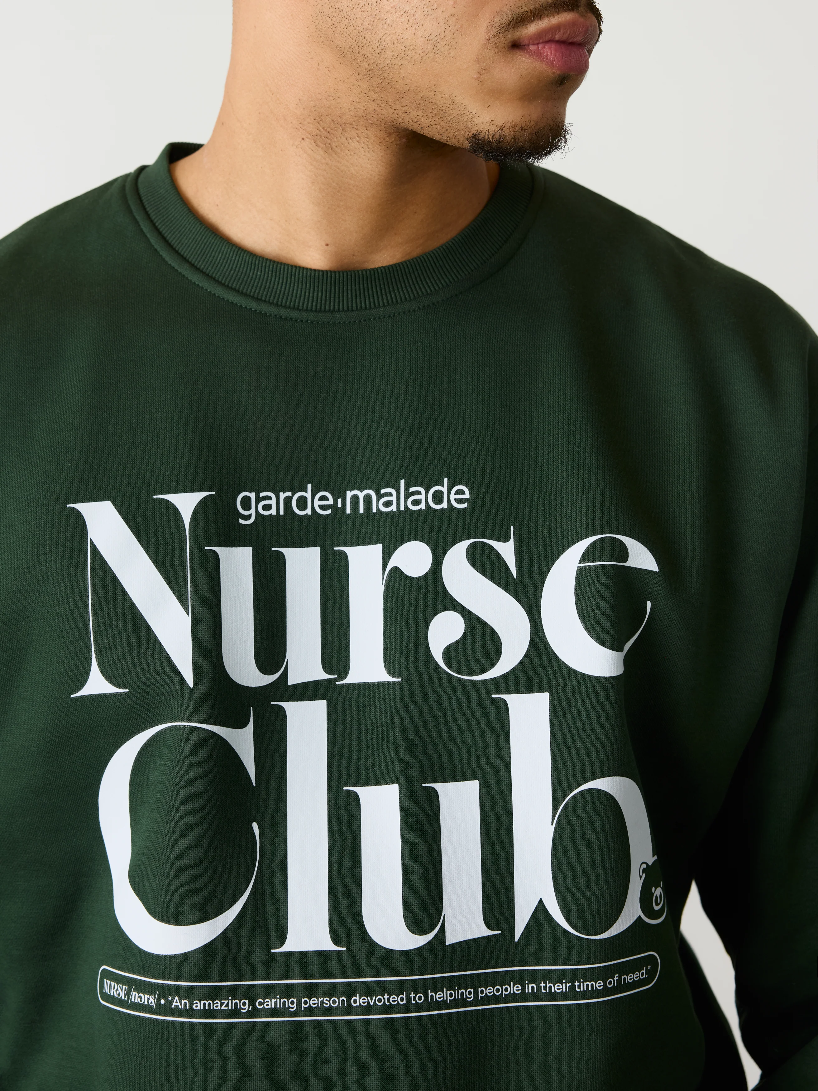 Nurse Club - Crewneck Green - Image 5