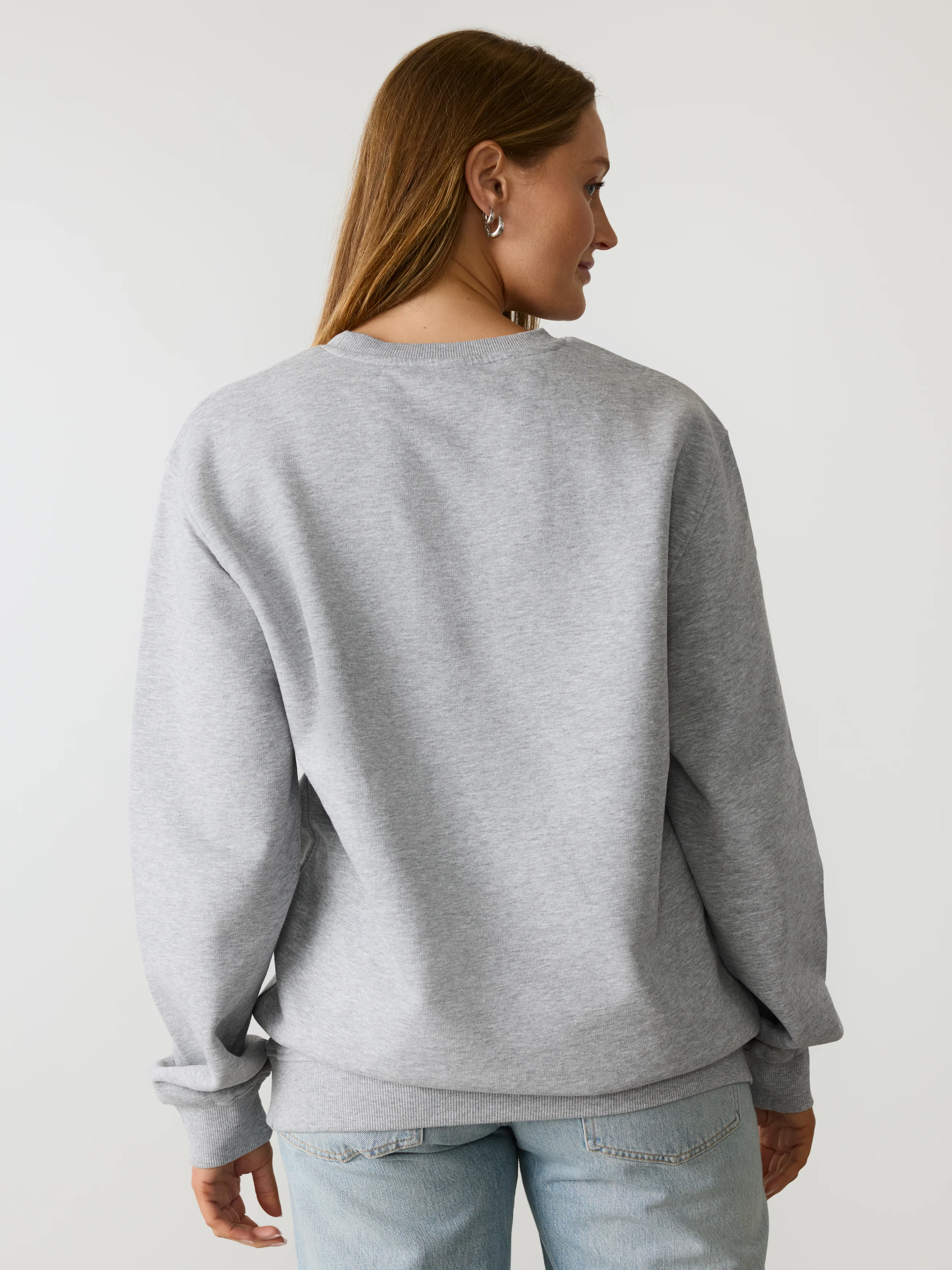 Nurse Club - Crewneck Heather Grey - Image 3