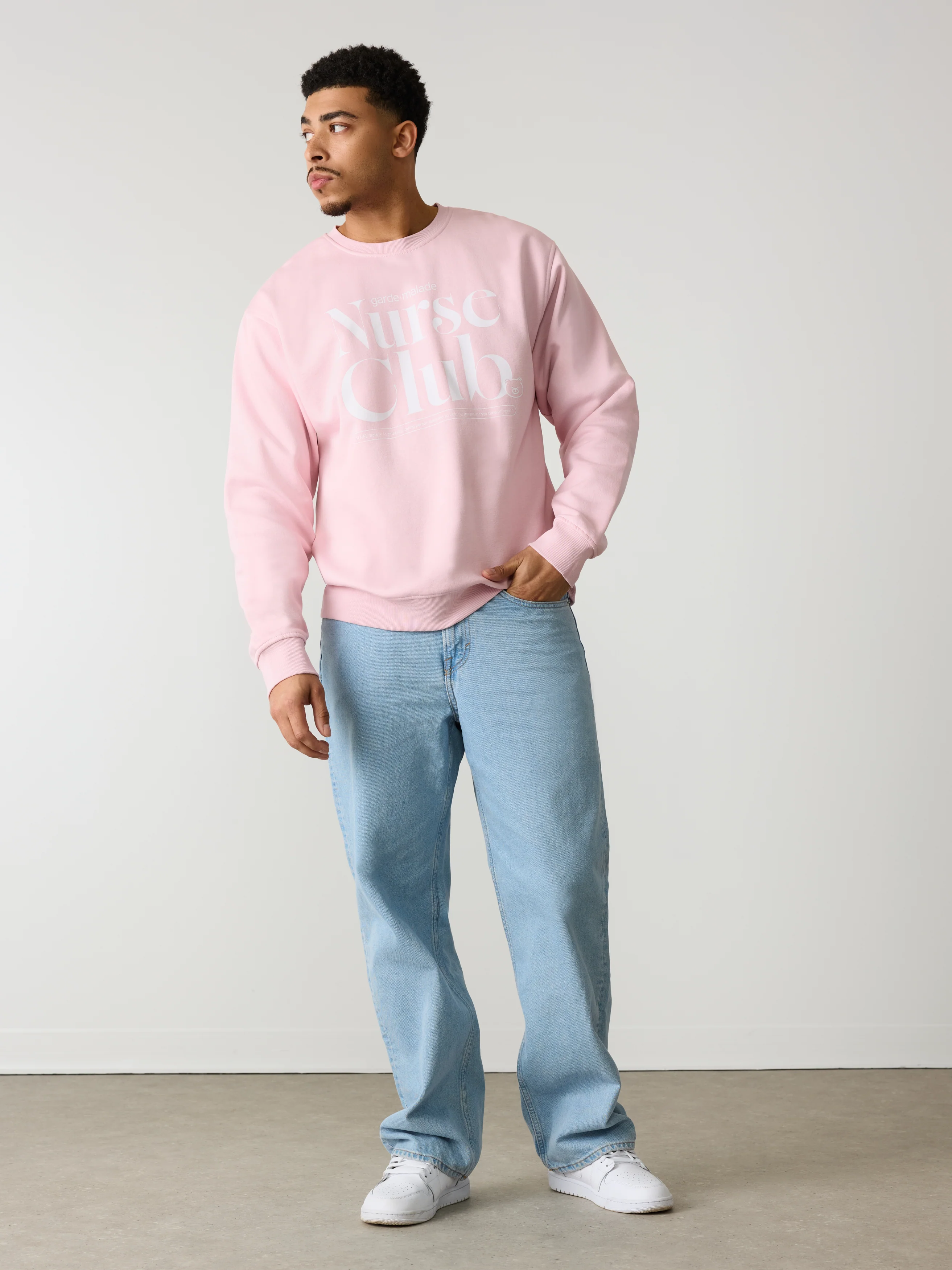 Nurse Club - Crewneck Pink - Image 4