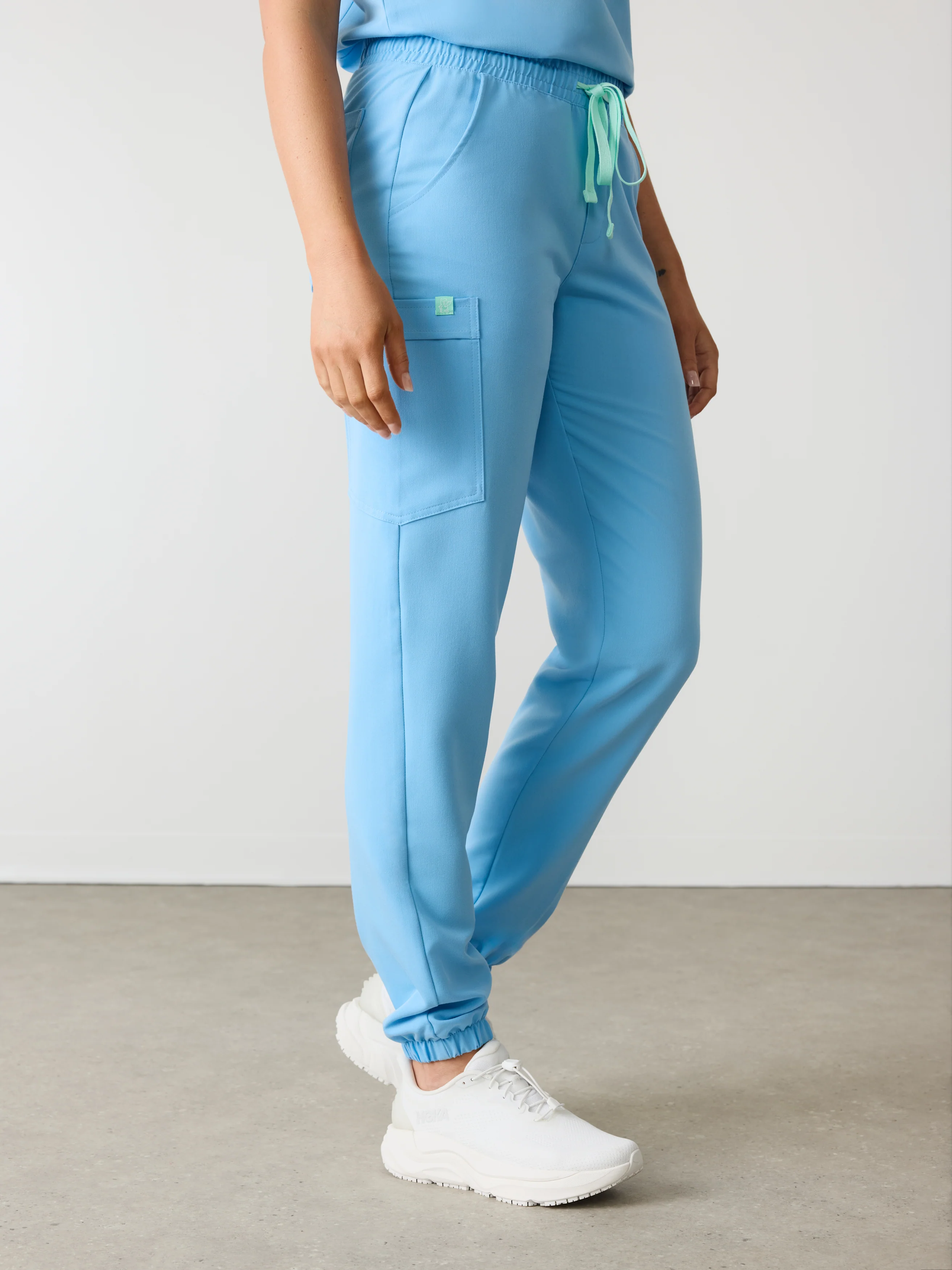 ROSIE RE-GARDE™ - CLASSIC BLUE - Jogger Scrub Pants - SILVADUR™ - Image 3
