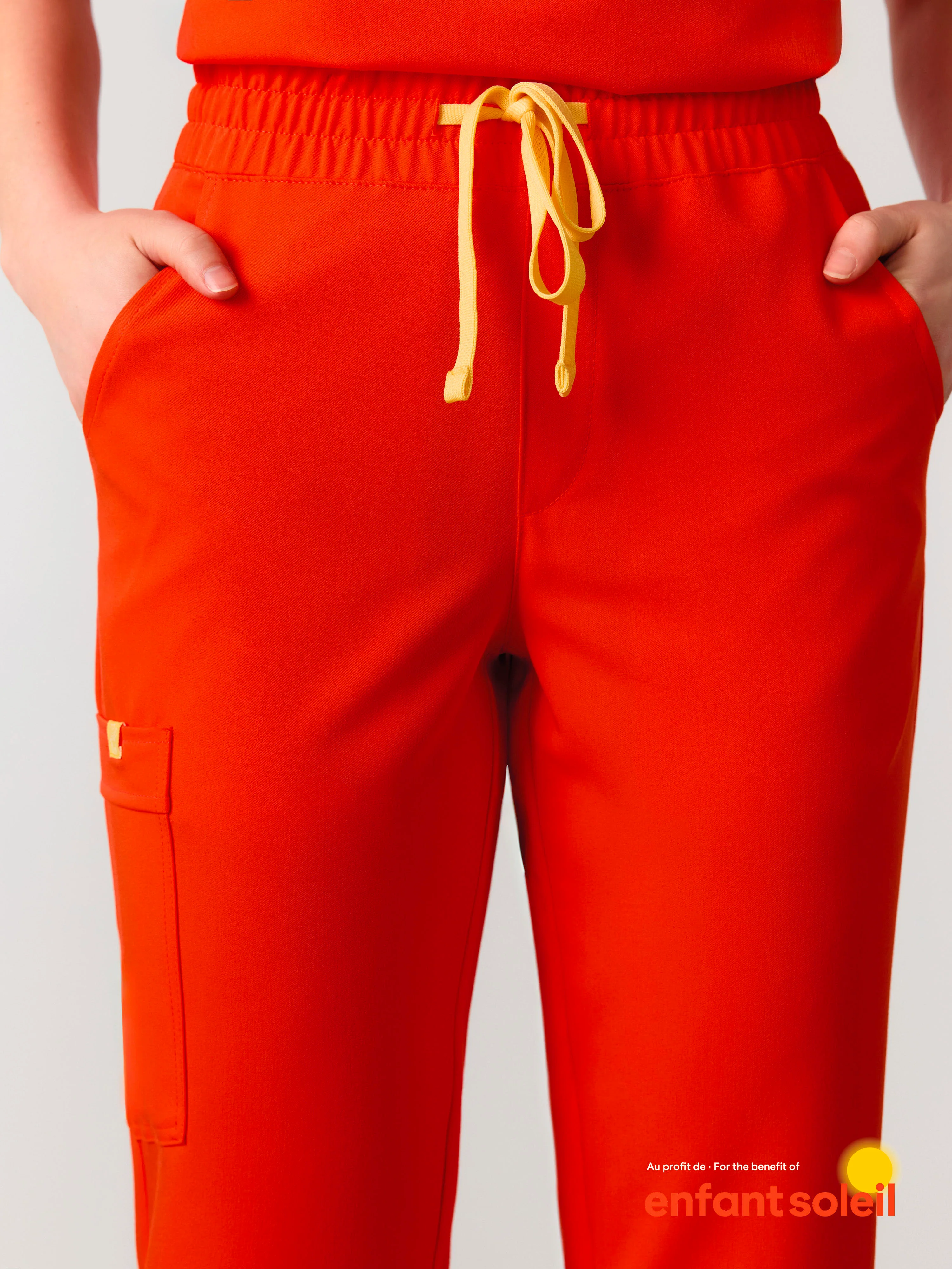 ROSIE RE-GARDE™ - TANGERINE - Jogger Scrub Pants - SILVADUR™ - Image 3