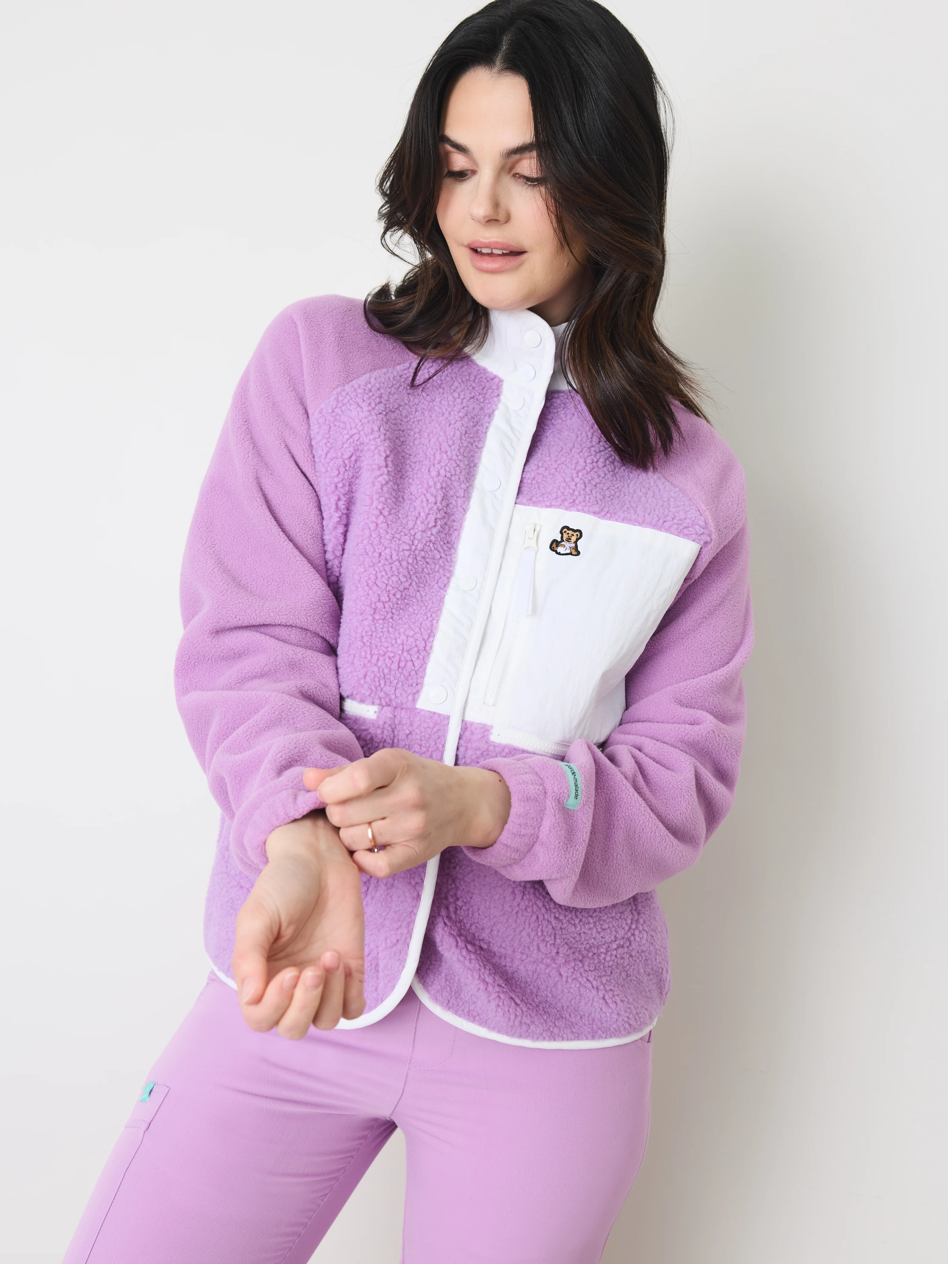 Sherpa Vest - Lilac - Image 3