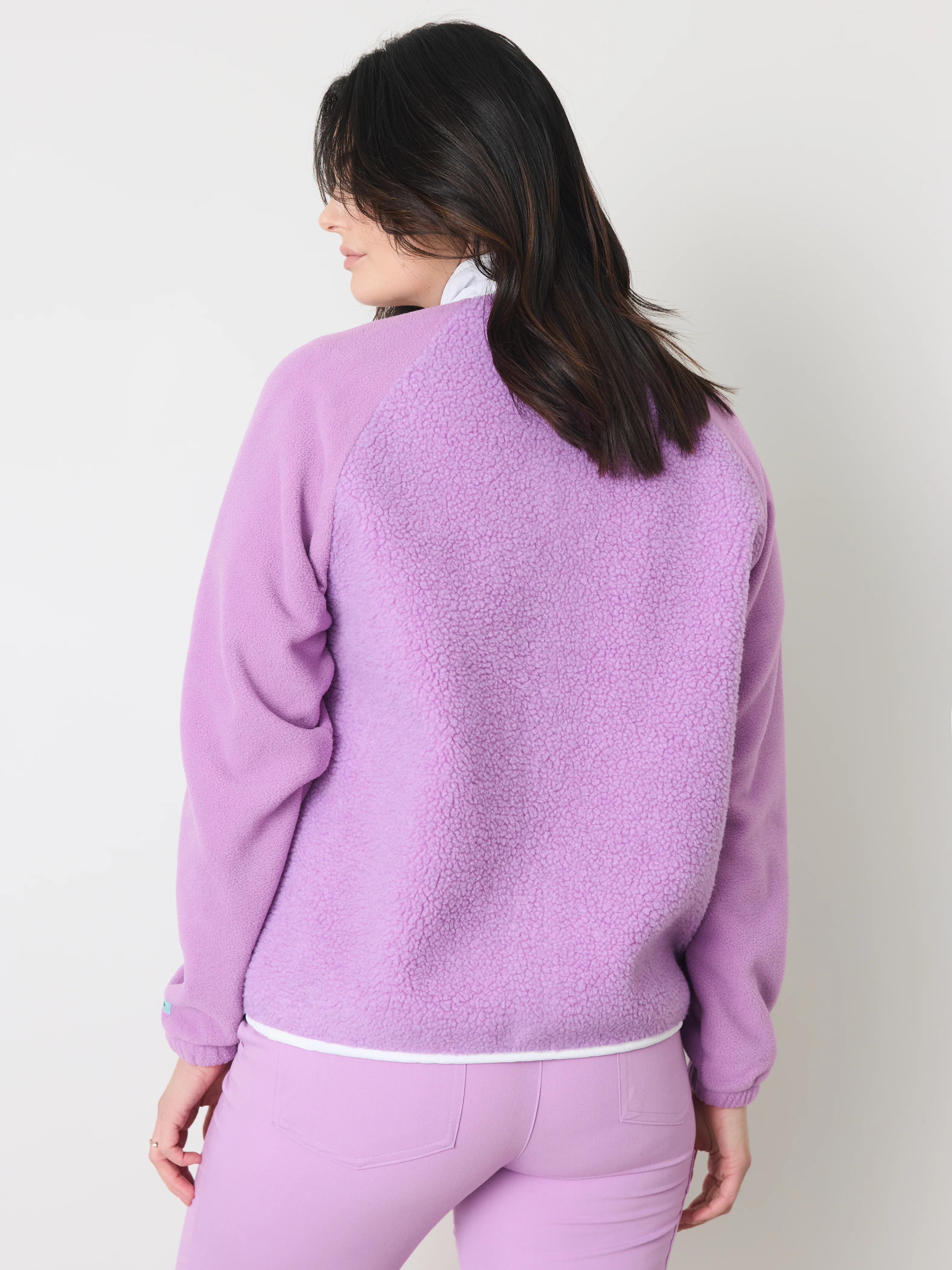 Sherpa Vest - Lilac - Image 4