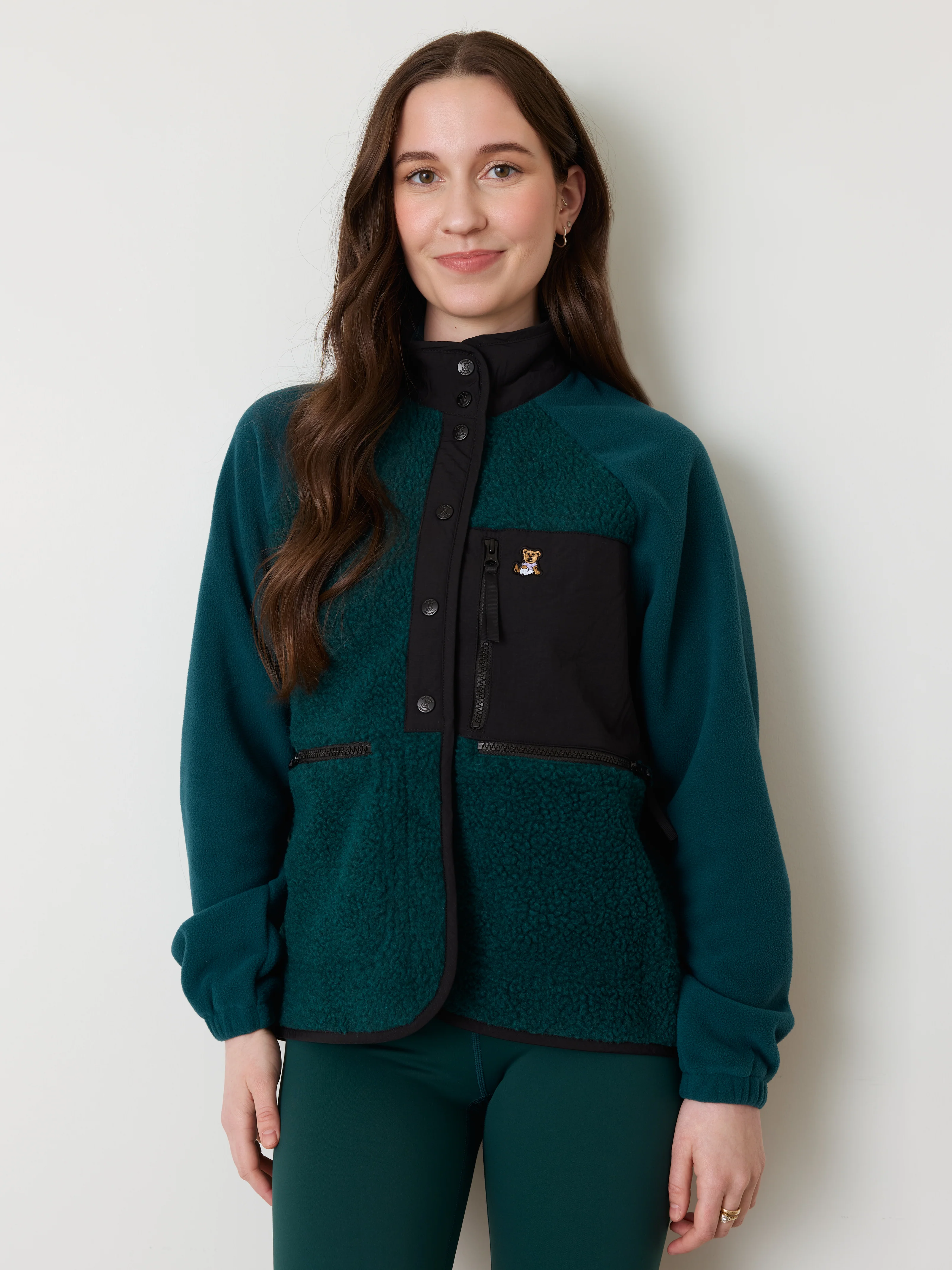 Sherpa Vest - Teal - Image 3