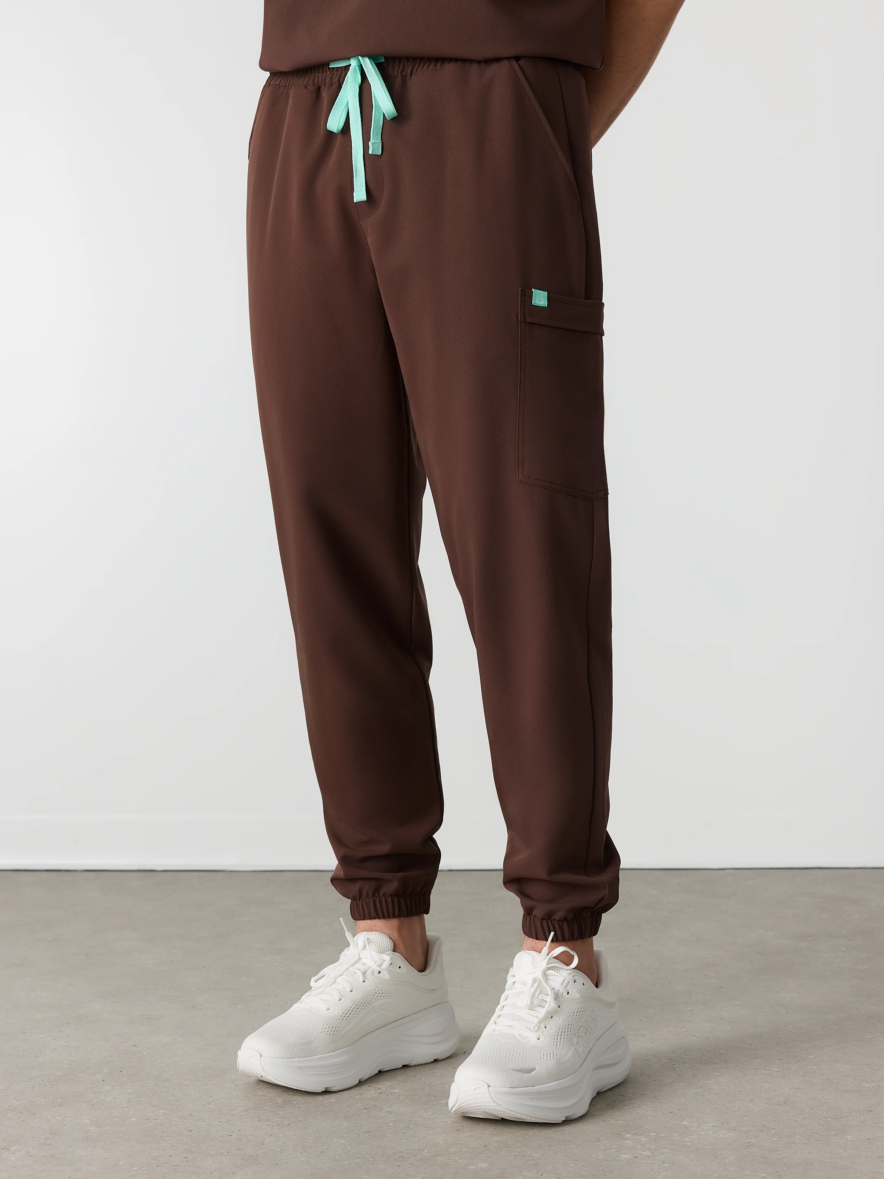 WILLIAM RE-GARDE™ - CHOCOLATE - Men's Jogger Pants - SILVADUR™ - Image 2