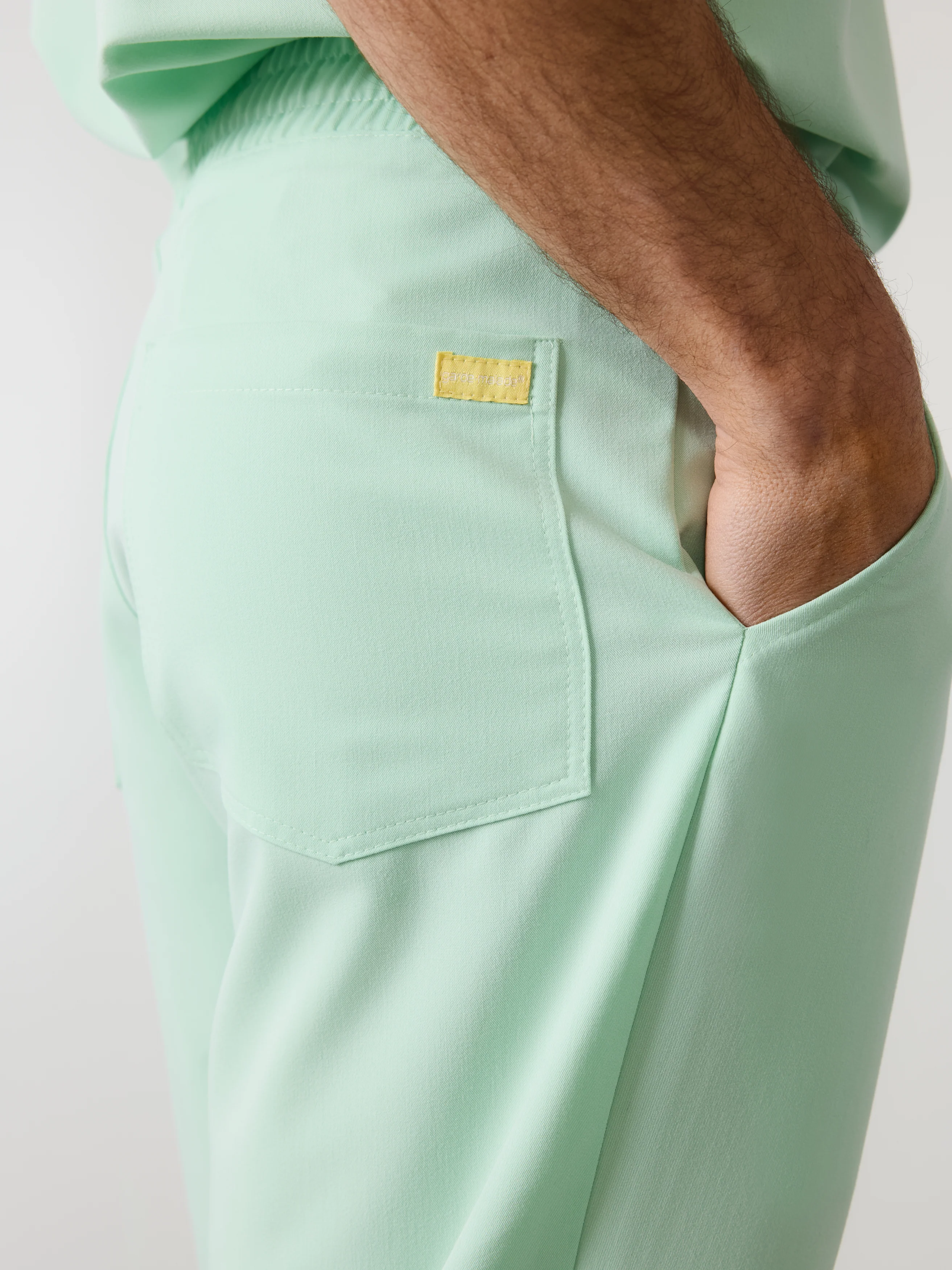 WILLIAM RE-GARDE™ - MISTY MINT - Men's Jogger Pants - SILVADUR™ - Image 3