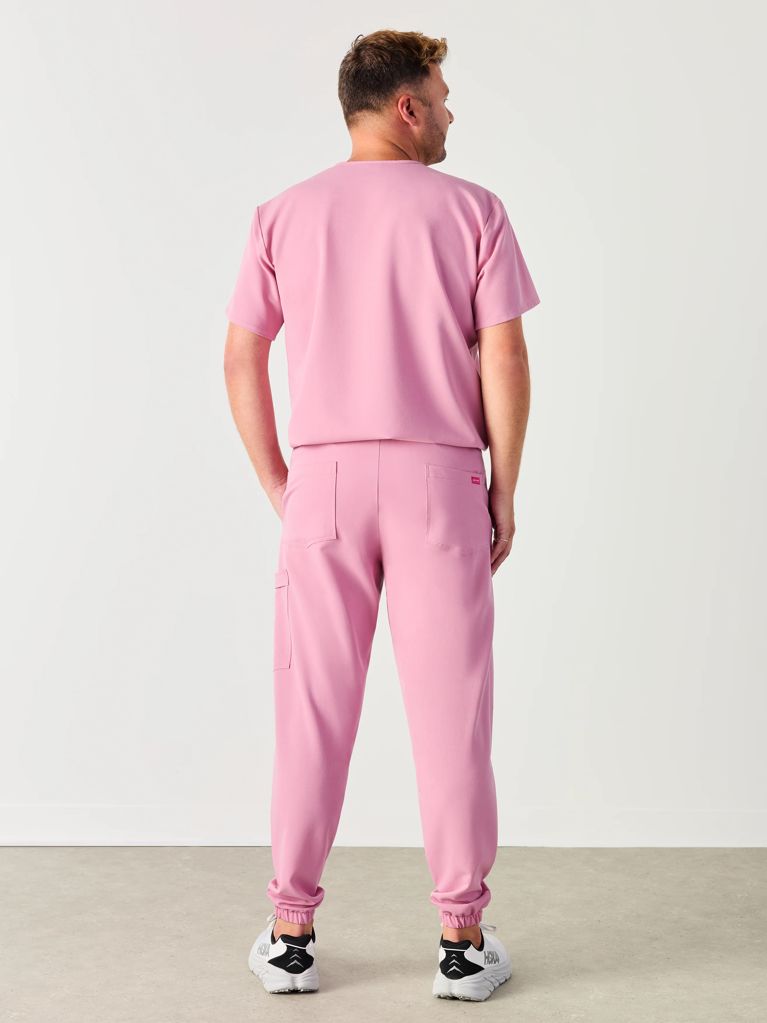 WILLIAM RE-GARDE™ - HOPEFUL PINK - Men's Jogger Pants - SILVADUR™ - Final Sale - Image 5