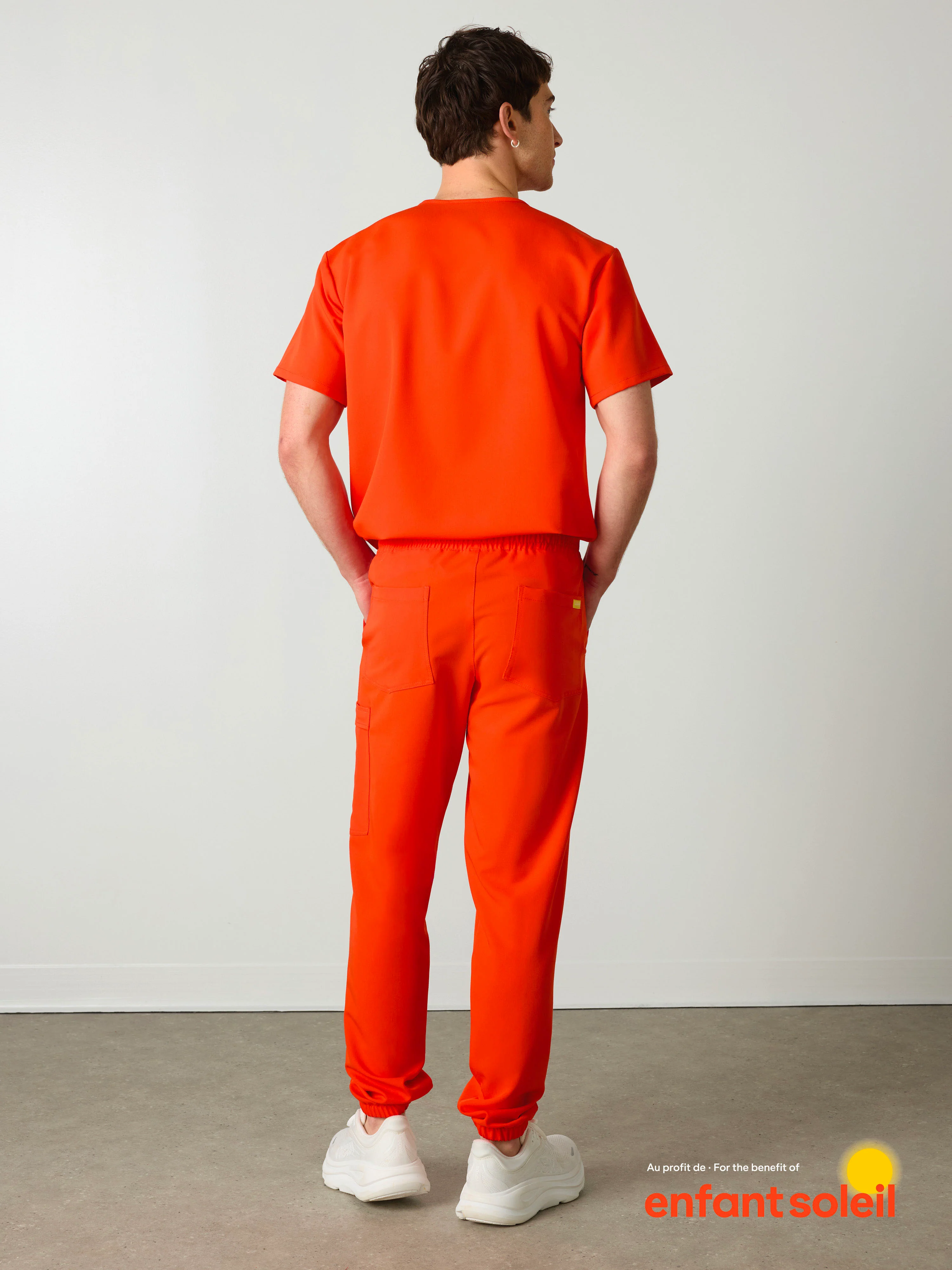 WILLIAM RE-GARDE™ - TANGERINE - Men's Jogger Pants - SILVADUR™ - Image 4