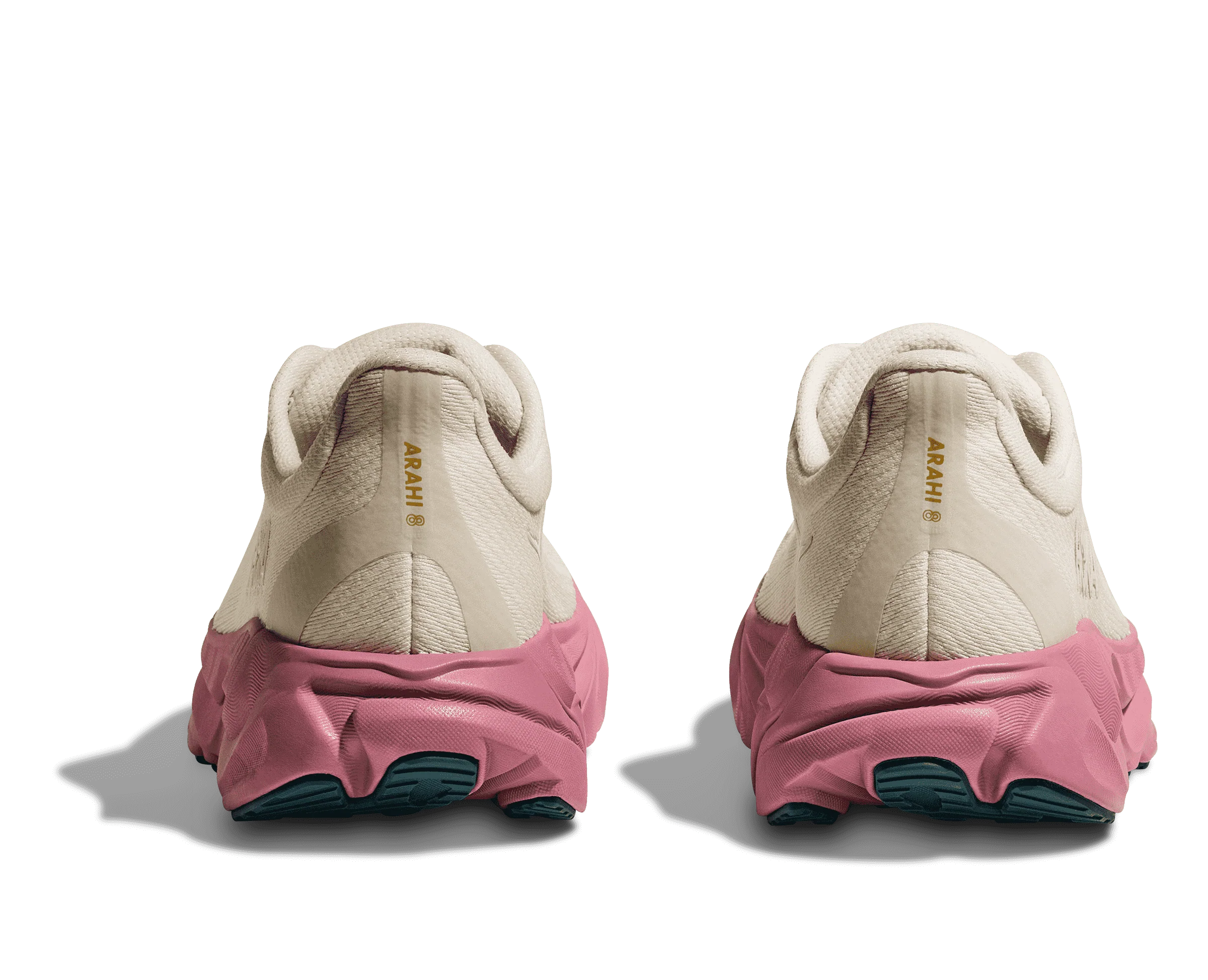 Women's Hoka Arahi 8 Alabaster / Lingonberry - Final Sale - Image 3
