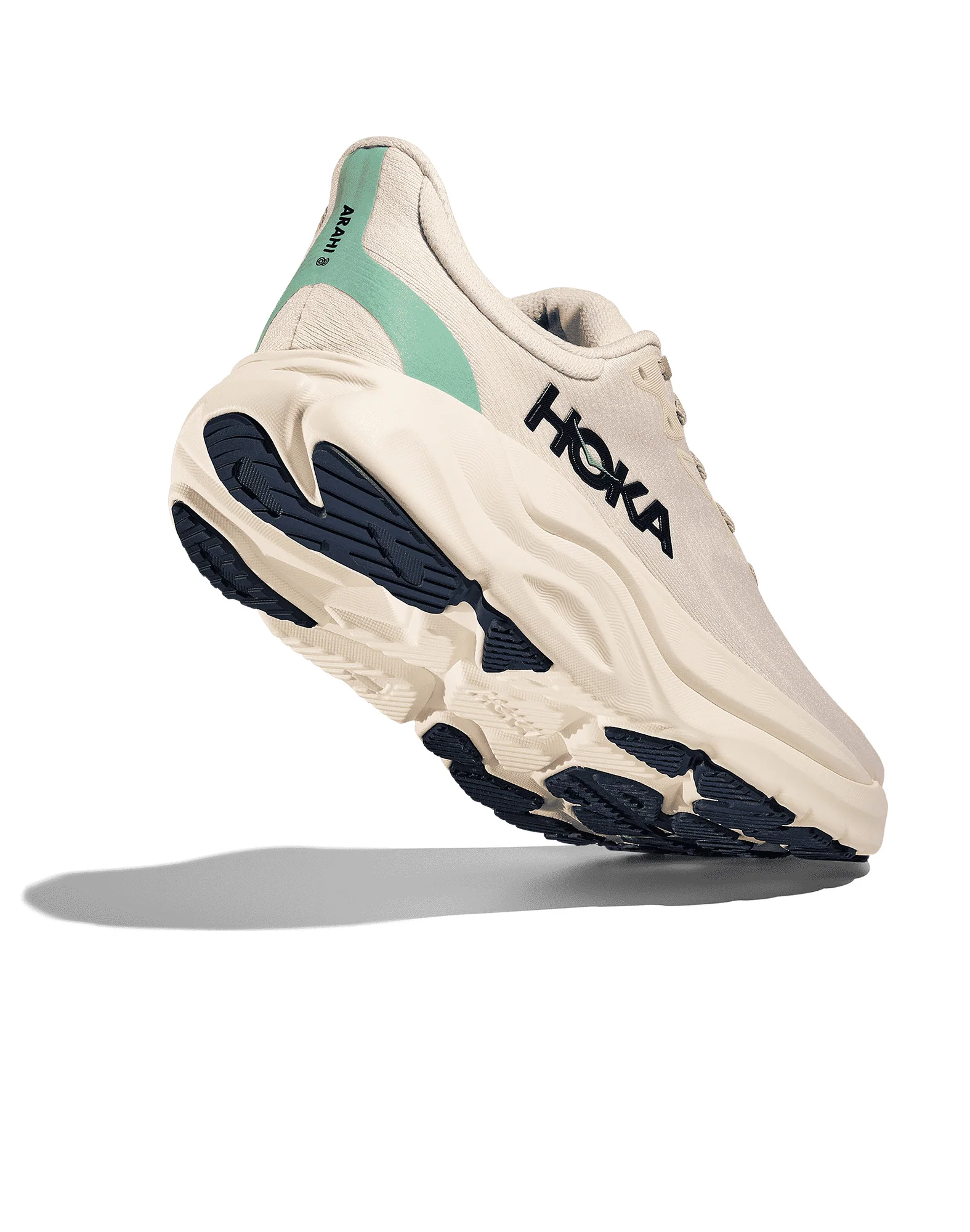 Women's Hoka Arahi 8 Rose Cream / Alabaster - Final Sale - Image 4
