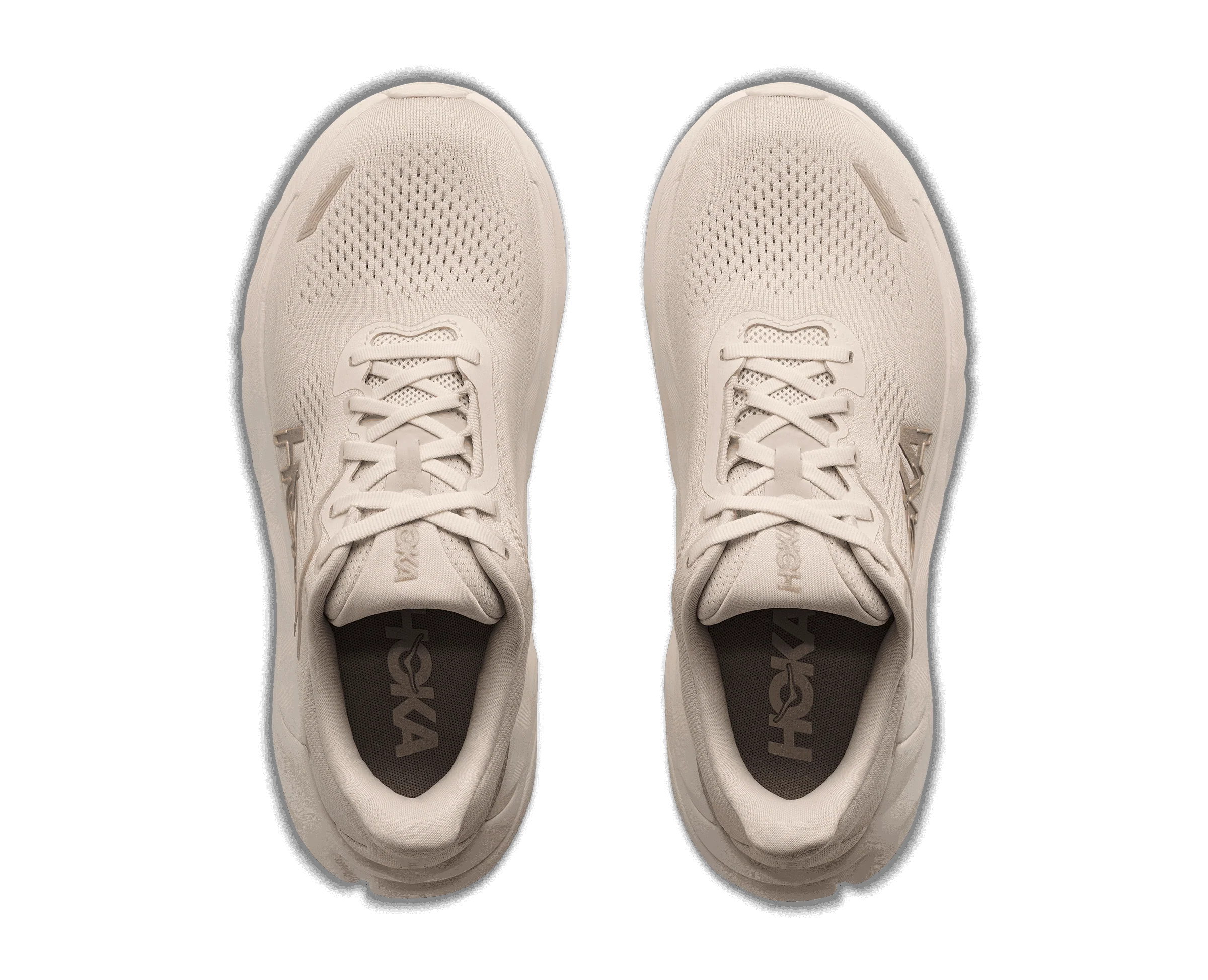 Women's Hoka Arahi 9 Alabaster / Oat Milk - Image 2