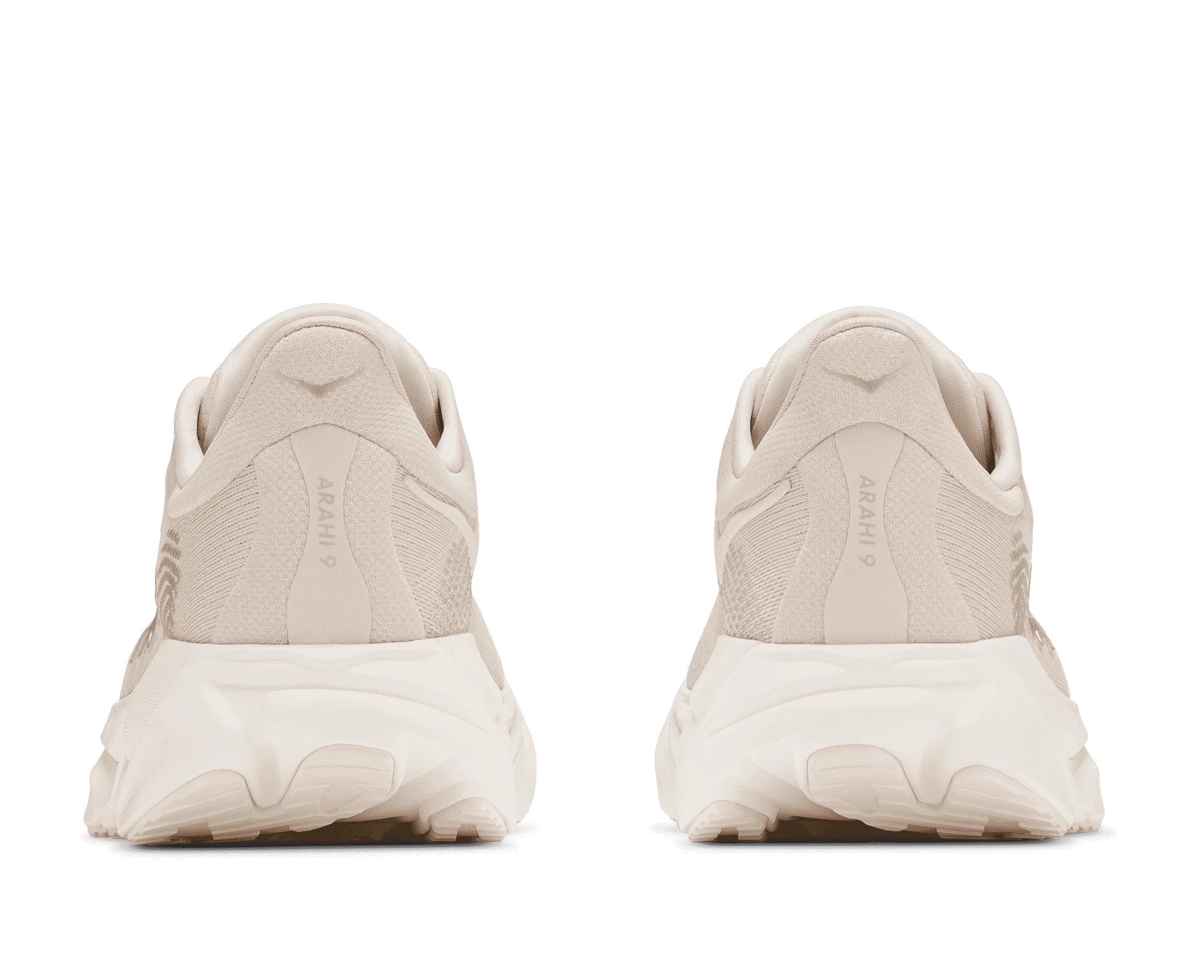 Women's Hoka Arahi 9 Alabaster / Oat Milk - Image 4