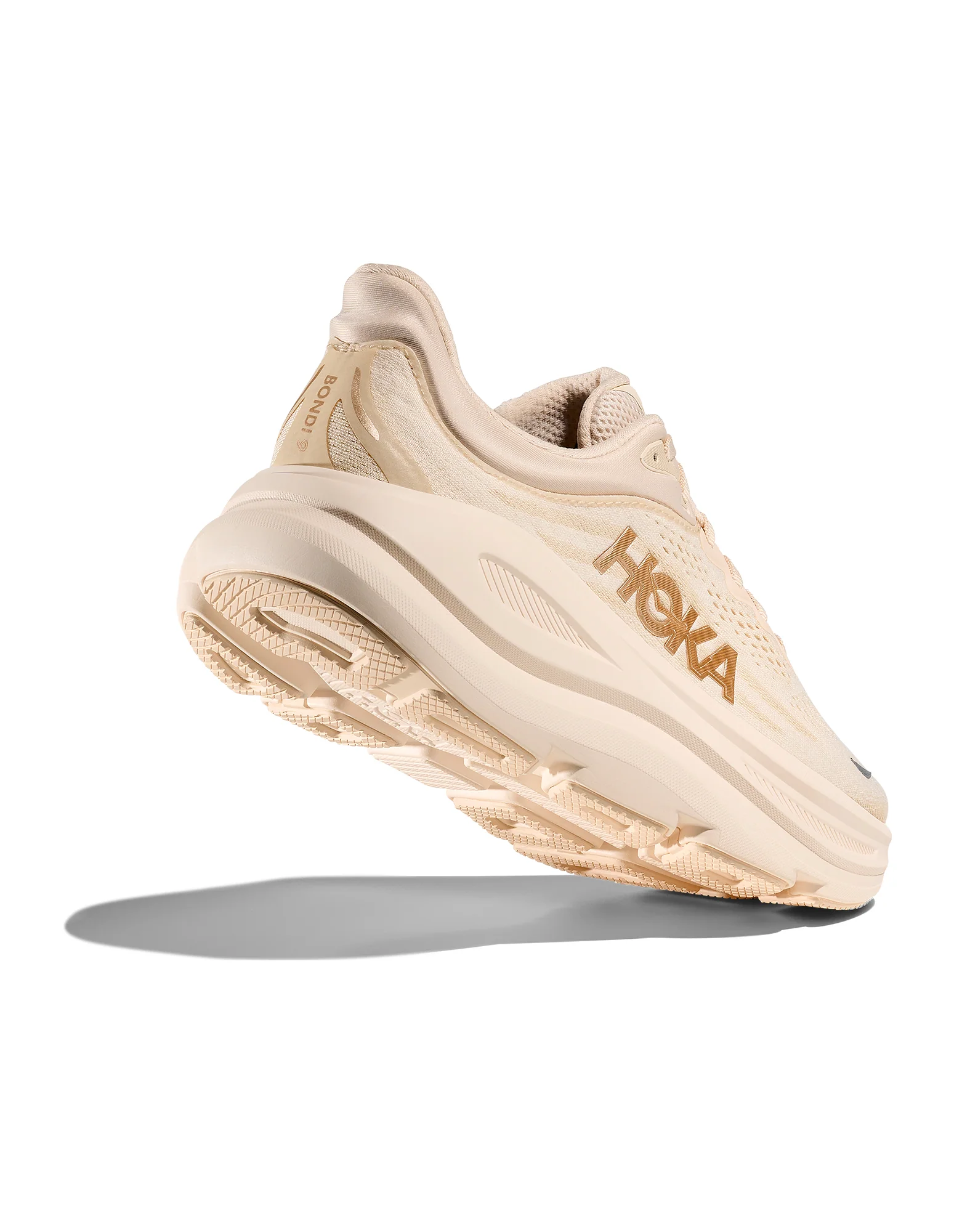 Women's Hoka Bondi 9 Vanilla / Birch - Image 4