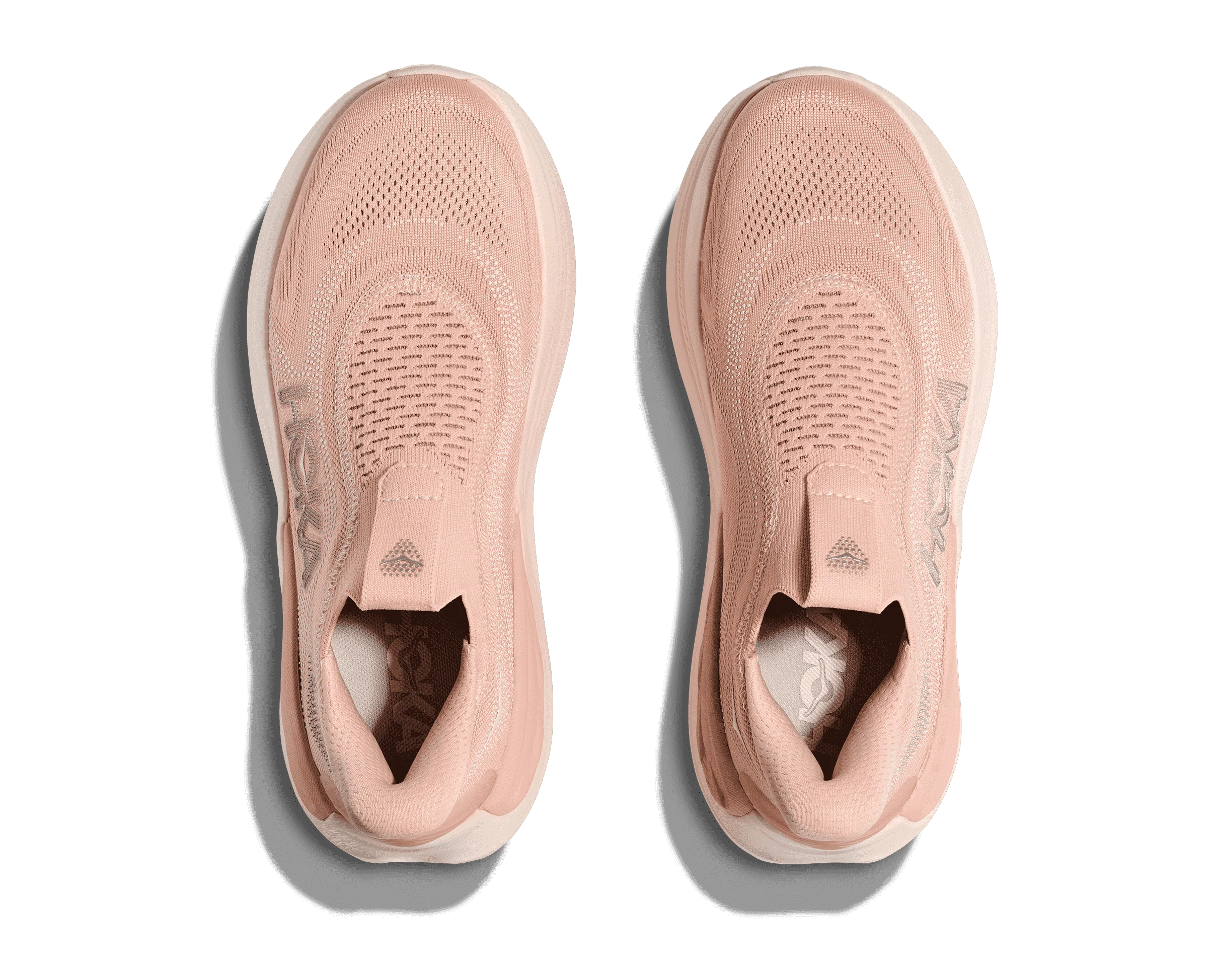 Women's Hoka Skyward Laceless Rose Latte / Rose Cream - Image 2